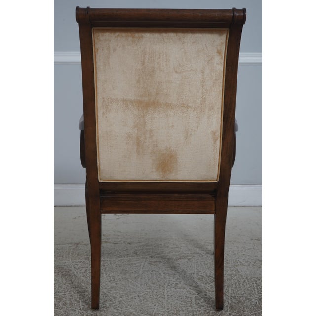 Century Furniture Set of 10 Century Regency Dining Chairs For Sale - Image 4 of 18