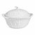 Lovely white cabbage soup tureen and serving bowl with lid. A versatile piece that brings a touch of modern-traditional...