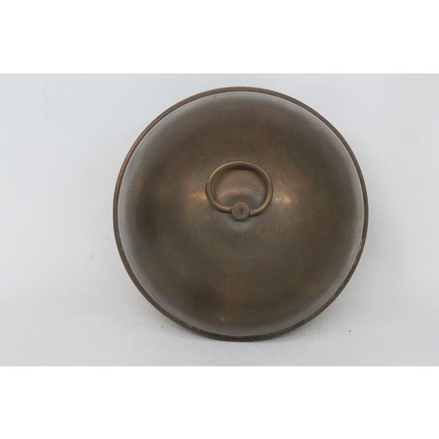 Argentina Brass Globe Sphere Cigarette Holder Dispenser 4682b For Sale - Image 11 of 16