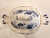 Vintage Blue and White Soup Tureen With Underplate- 2 Pieces For Sale In Los Angeles - Image 6 of 12