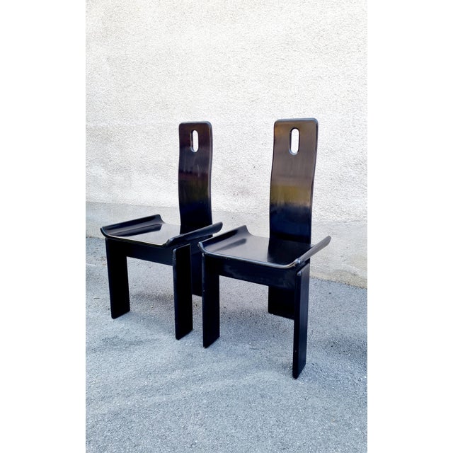 1970s Modern Diago Chairs by Edoardo Landi for Nikol, 1970s, Set of 2 For Sale - Image 5 of 12