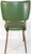 Metal Restored Vintage Cosco Metal Chairs With Dark Sage Green Vinyl Upholstery For Sale - Image 7 of 15