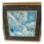 Signed Tim Dunham 2001 Fantasy Reverse Glass Painting-Unicorn For Sale