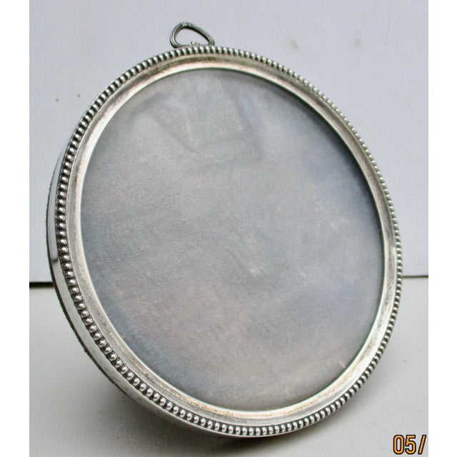 Watrous Mfg Co Sterling Circular Photo Frame Circa 1900 Chairish