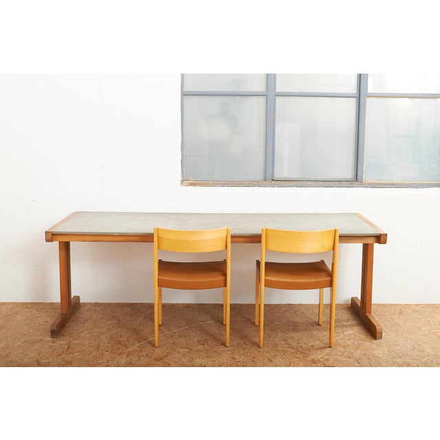 Dining Table in Oak by Benedikt Rohner, 1963 For Sale - Image 14 of 15