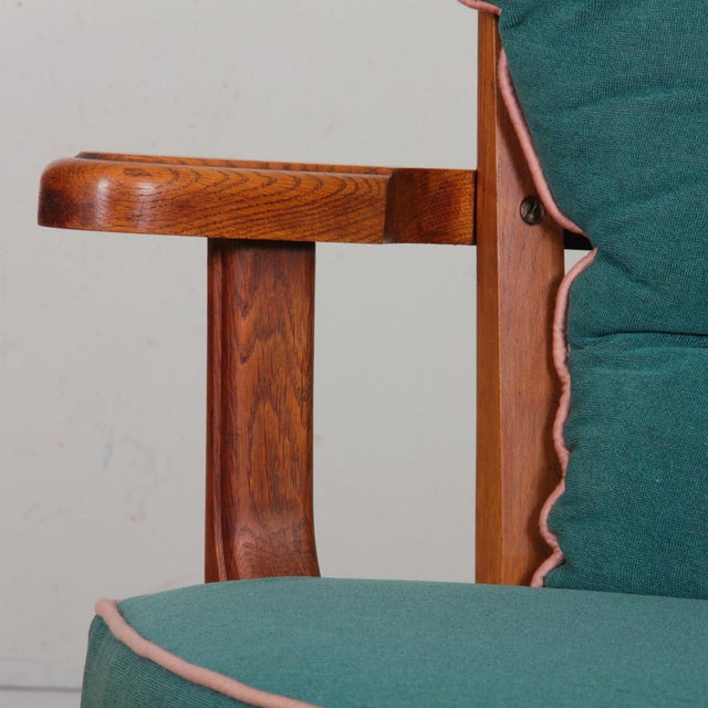 Guillerme et Chambron Vintage Lounge Chair by Guillerme and Chambron for Votre Maison, 1960 For Sale - Image 4 of 8