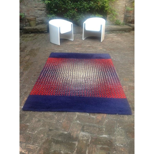 Kyoto Wool Rug by Gaetano Pesce, Italy, 1969 For Sale - Image 16 of 18