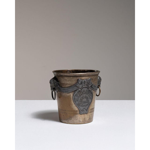 Early 20th Century France Silver Ice Bucket For Sale - Image 14 of 15
