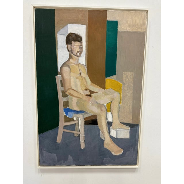 Tan Vintage Male Study For Sale - Image 8 of 12