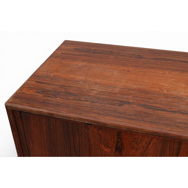 Mid 20th Century Rare Rotating Rosewood Bar Cabinet by Sola Møbelfabrik, Attributed For Sale In San Francisco - Image 6 of 6