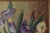 Gladys T Smith Still Life of Flowers and Buddha Head Oil Painting For Sale - Image 9 of 15