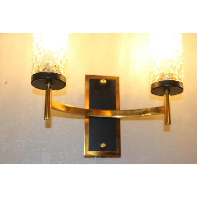 Metal Mid-Century French Sconces, Set of 2 For Sale - Image 7 of 14
