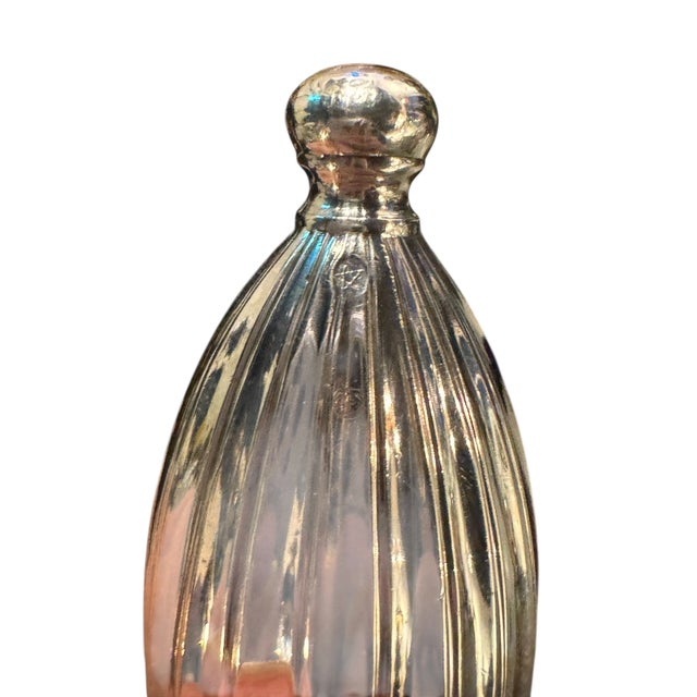 Ribbed Sterling Silver Barware by Pedro Duran Morales, C. 1950 For Sale - Image 9 of 12