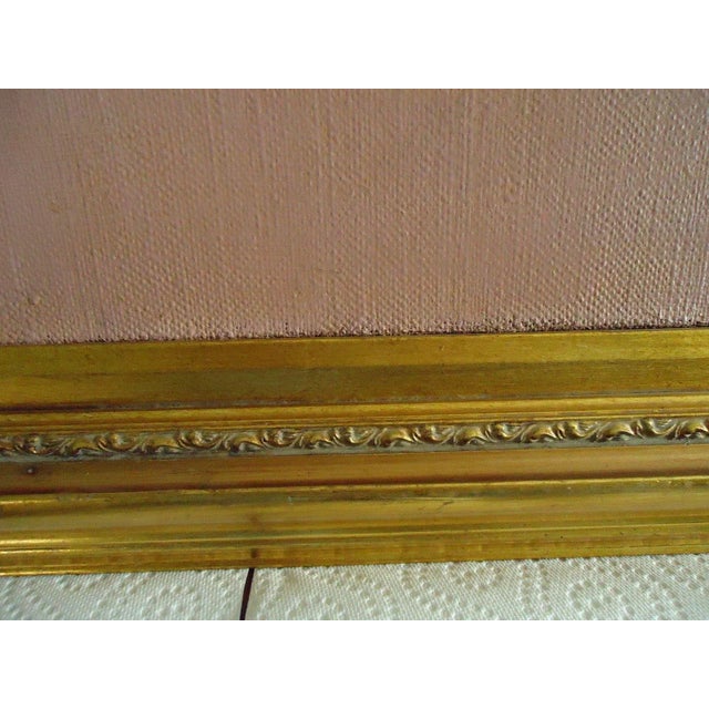 Blue "Reflection" Large Iconic Original Oil Painting on Canvas. Museum Quality For Sale - Image 8 of 11