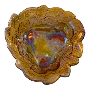Vintage Indiana Carnival Glass Loganberry Bowl