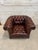 Early 20th Century Leather Chesterfield Tub Chair For Sale - Image 9 of 11
