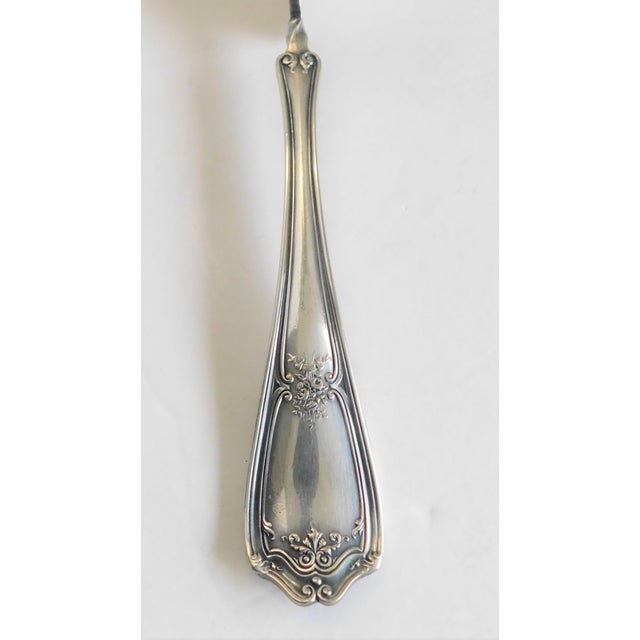 1847 Rogers Bros A1 X11 Vintage Silver Twisted Handle Master Butter