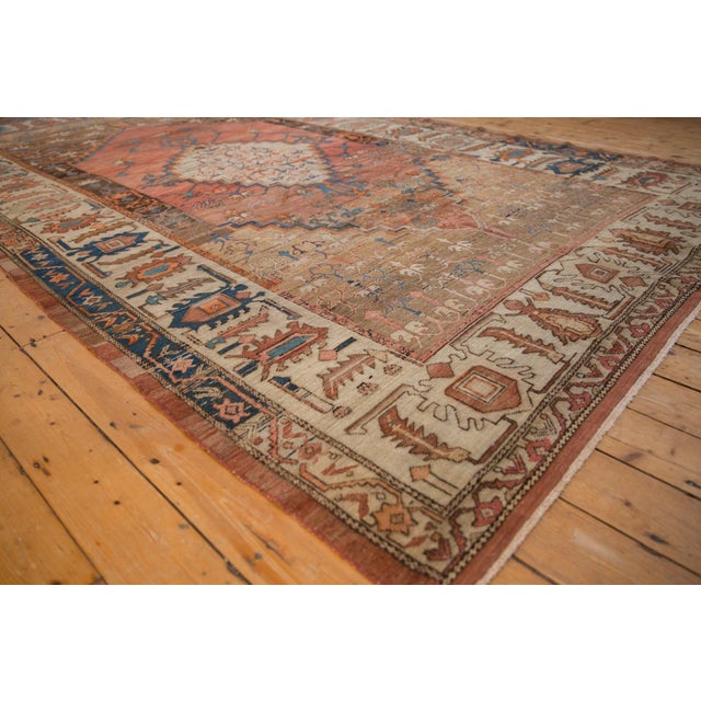 Antique Bakshaish Carpet - 7'7" x 12'10" For Sale - Image 11 of 17