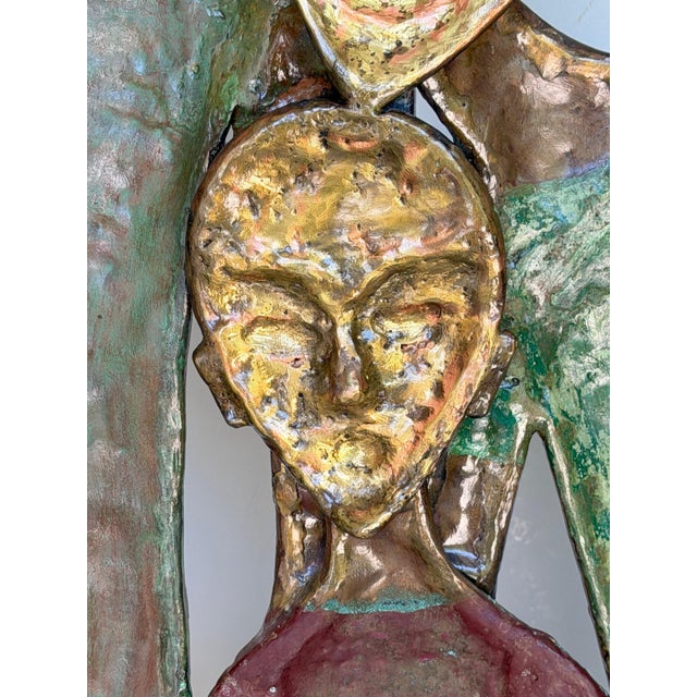 Monumental “The Guy Fawkes Family” Patinated Bronze Sculpture by A. Souer For Sale - Image 17 of 18
