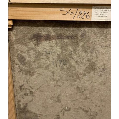 Green Gleb Savinov, Mother's Day, 1977, Oil Painting, Framed For Sale - Image 8 of 11