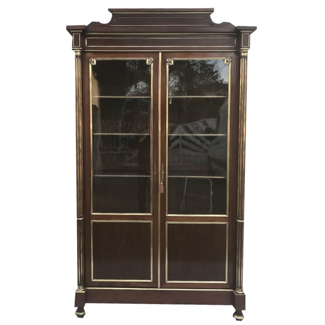 French Empire Style Mahogany Cabinet For Sale