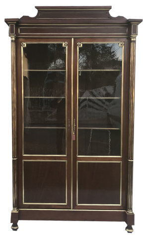 French Empire Style Mahogany Cabinet