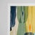 Original Abstract Organic Color Field Composition Painting on Paper by Artist Casey R Klein For Sale In Tulsa - Image 6 of 6