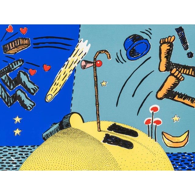 Domenick Capobianco (American, b. 1928), "Zip-Zap", Lithograph, signed in pencil lower right, titled lower center, and...