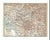 Circa 1910 map folded of the Campagna di Roma, the area around the city of Rome, Italy. Combined shipping available,...