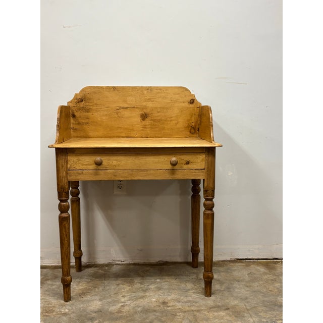 English Antique English Pine Washstand For Sale - Image 3 of 8