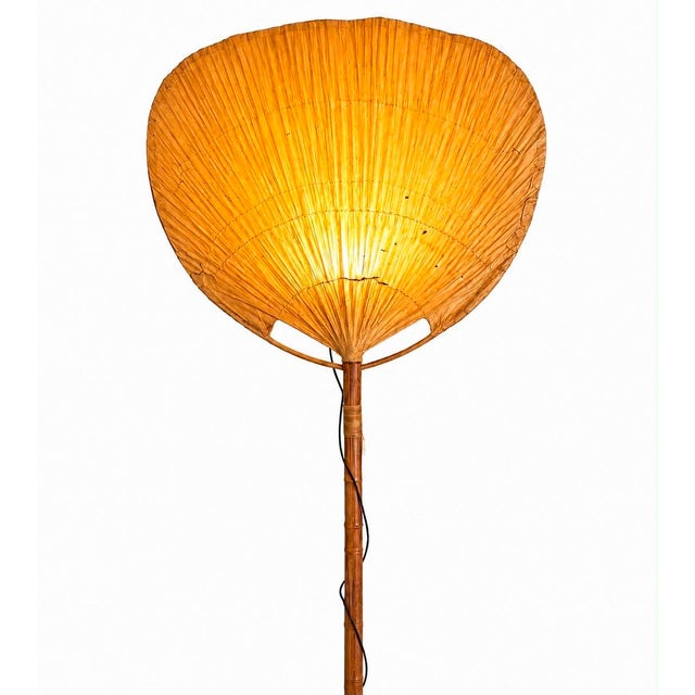 1970s Uchiwa I Floor Lamp by Ingo Maurer for M Design, 1970s For Sale - Image 5 of 5