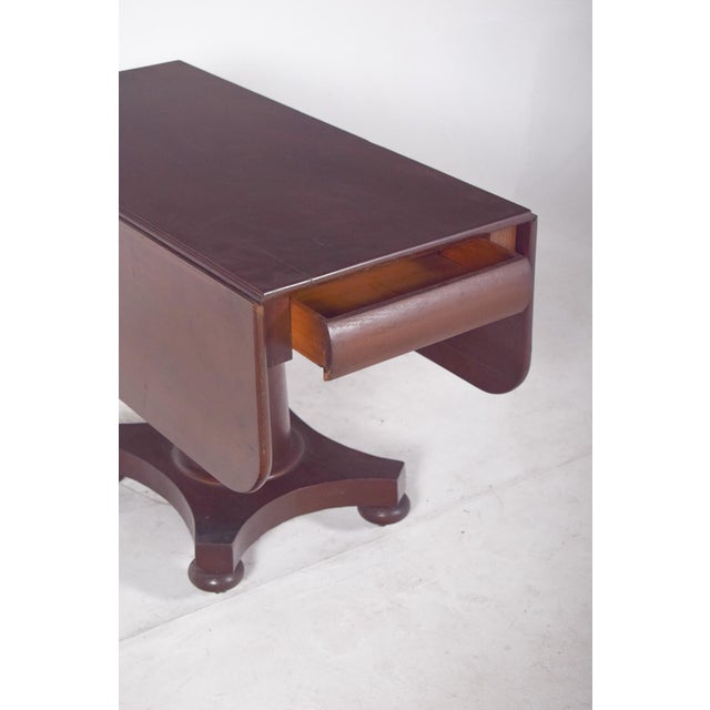 English Flip Flap Sofa Table For Sale - Image 9 of 13