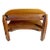 Antique Arts and Crafts Wood & Leather Footstool, Signed For Sale