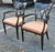 Wood Pair of J. Widdicomb Neoclassical Partial Gilt Ebonized Wood Upholstered Armchairs For Sale - Image 7 of 10
