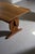 Brown Scandinavian Modern Rustic Oak Dining Table, Denmark, 1970 For Sale - Image 8 of 9