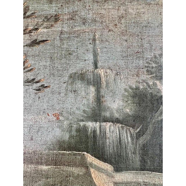 19th C. Italian Oil on Canvas W/ Cherubs For Sale In Los Angeles - Image 6 of 12