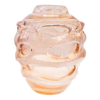 20th Century Glass Vase from Schnider, 1940s For Sale