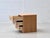 Wood Vintage Bedside Table in Light Wood For Sale - Image 7 of 16