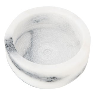 Marble Wine Bottle Coaster, White For Sale