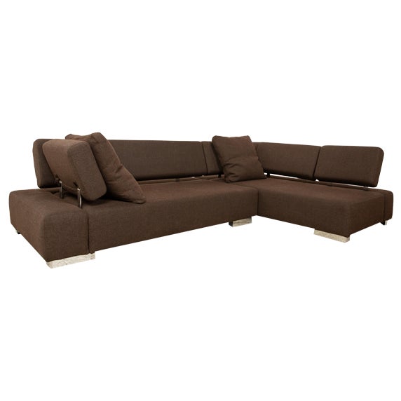 Sunrise Fabric Corner Sofa from Brühl For Sale