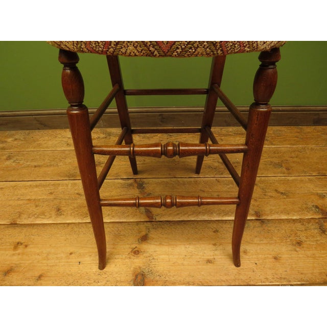 Antique Wooden Cello Stool, 1890s For Sale - Image 15 of 18