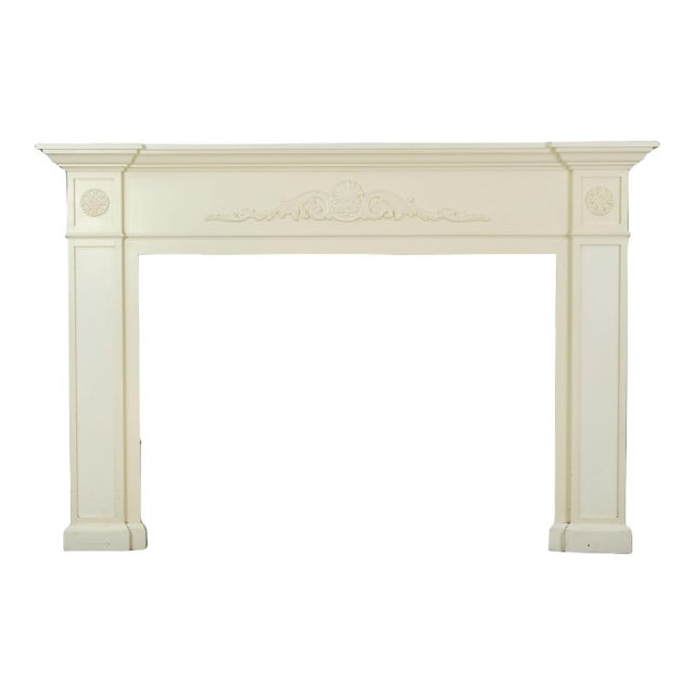Waldorf Astoria Herbert Hoover Suite Wooden Mantel For Sale