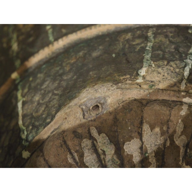 Rare 17th Century French Repousse Copper Water Fountain For Sale - Image 10 of 12