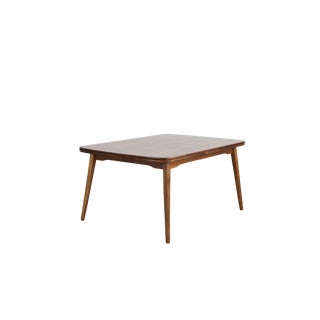 Walnut Veneer Table, 1960s For Sale