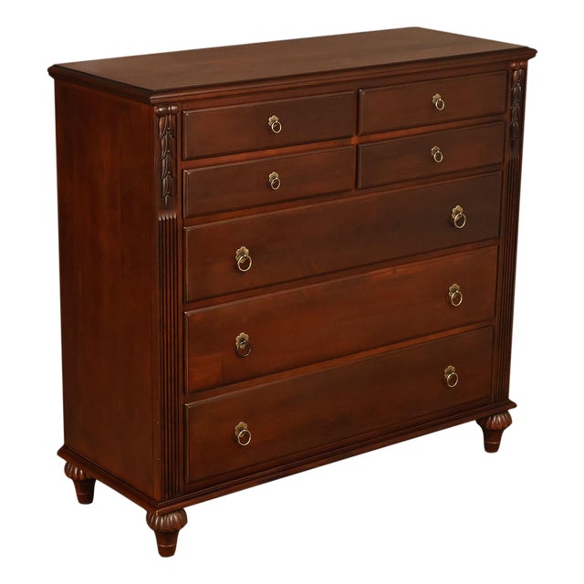 Ethan Allen British Classics "Dawson" Seven Drawer Chest For Sale