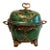 1960s Dome Shaped, Rococo Revival or Venetian Style Hand-Painted Coal Scuttle For Sale
