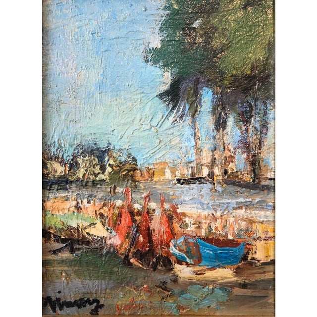 Jean Vinay was a self-taught artist though he received artistic guidance from Albert Marquet, the Fauvist, who he knew...