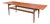 Danish Teak Coffee Table with Wicker Magazine Shelf from Trioh, 1960 For Sale