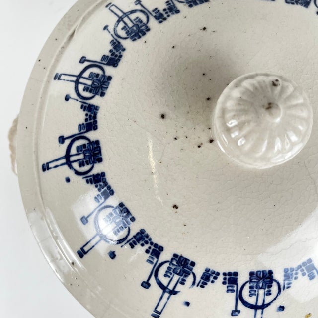 Vintage Hot Water Bottle in Saint Uze Stoneware, 1920s For Sale - Image 11 of 15