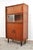 Vintage Modular Mahogany Cabinet with Display Case, 1960s For Sale - Image 10 of 10